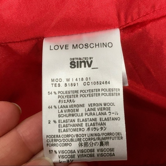 Rare Love Moschino Navi blue embroidered blazer. - Picture 9 of 14